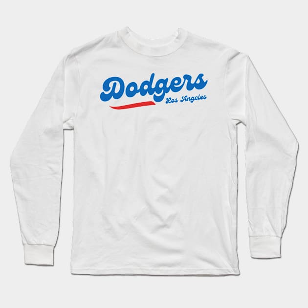 dodgers Long Sleeve T-Shirt by soft and timeless